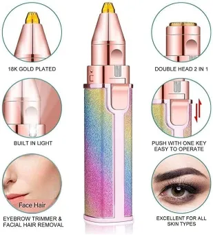 2 In 1 Electric Hair Remover Trimmer-For Women